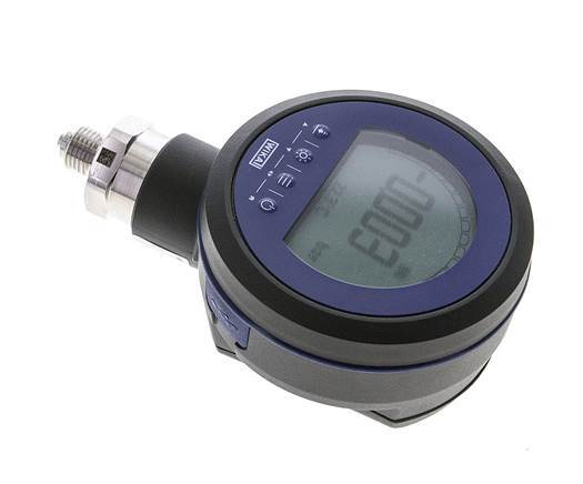 WIKA Digital Pressure Gauge 0..1 bar (0..15 psi) G 1/4'' Class 0.5 with Bluetooth