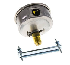 Manómetro de glicerina G1/2 conexión trasera 0 a 0,6 bar 100mm WIKA