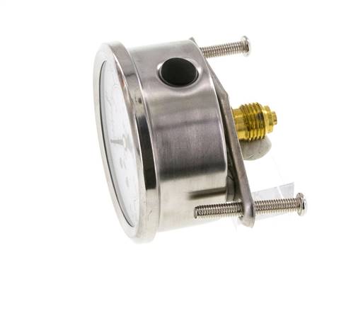 Manómetro de glicerina G1/4 conexión trasera 0 a 0,6 bar 63mm