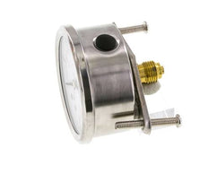 Manómetro de glicerina G1/4 conexión trasera 0 a 0,6 bar 63mm
