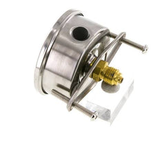 Manómetro de glicerina G1/4 conexión trasera 0 a 0,6 bar 63mm