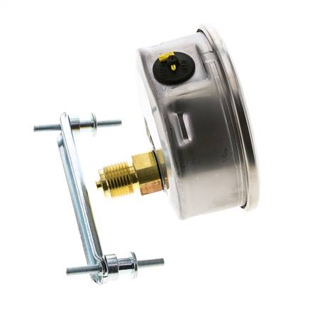 Manómetro de glicerina G1/2 conexión trasera 0 a 1,6 bar 100mm WIKA