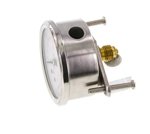 Manómetro de glicerina G1/4 conexión trasera 0 a 1,6 bar 63mm