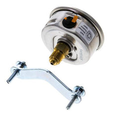 Manómetro de glicerina G1/4 conexión trasera 0 a 1,6 bar 63mm WIKA