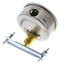 Manómetro de glicerina G1/2 conexión trasera 0 a 100 bar 100mm WIKA