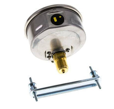 Manómetro de glicerina G1/2 conexión trasera 0 a 10 bar 100mm WIKA