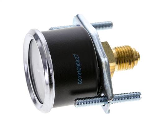 Manómetro G1/4 conexión trasera 0 a 10 bar 40mm WIKA