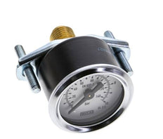 Manómetro G1/4 conexión trasera 0 a 10 bar 40mm WIKA