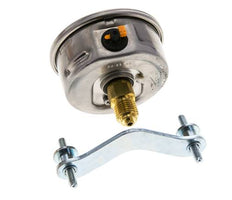 Manómetro de glicerina G1/4 conexión trasera -1 a 0,6 bar 63mm WIKA