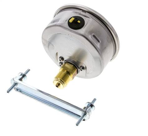 Manómetro de glicerina G1/2 conexión trasera -1 a 1,5 bar 100mm WIKA
