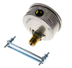 Manómetro de glicerina G1/2 conexión trasera 0 a 1 bar 100mm WIKA