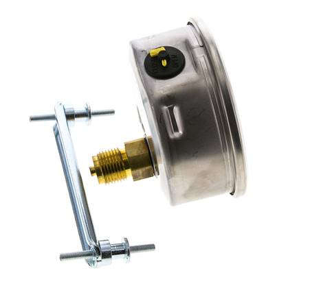 Manómetro de glicerina G1/2 conexión trasera -1 a 0 bar 100mm WIKA
