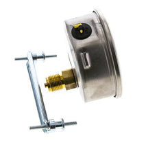 Manómetro de glicerina G1/2 conexión trasera -1 a 0 bar 100mm WIKA