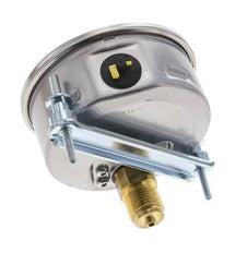 Manómetro de glicerina G1/2 conexión trasera -1 a 15 bar 100mm WIKA