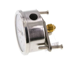 Manómetro de glicerina G1/4 conexión trasera -1 a 15 bar 63mm
