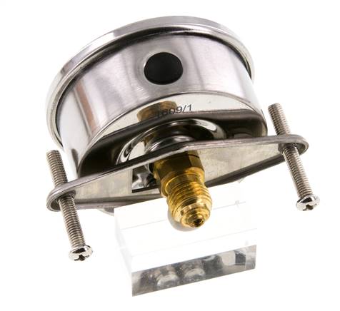 Manómetro de glicerina G1/4 conexión trasera -1 a 15 bar 63mm