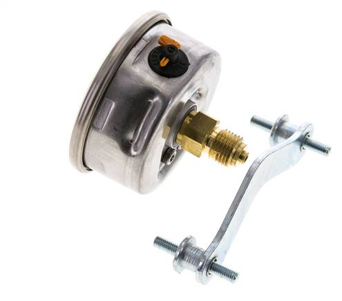 Manómetro de glicerina G1/4 conexión trasera -1 a 15 bar 63mm WIKA