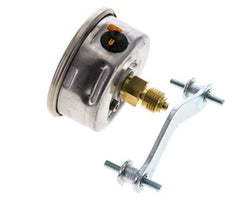 Manómetro de glicerina G1/4 conexión trasera -1 a 15 bar 63mm WIKA