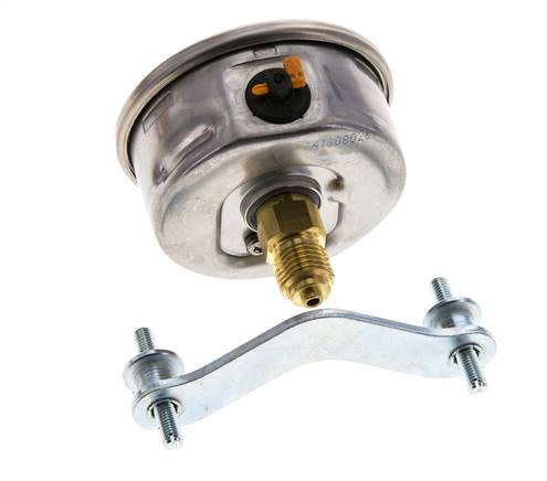 Manómetro de glicerina G1/4 conexión trasera -1 a 15 bar 63mm WIKA
