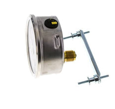 Manómetro de glicerina G1/2 conexión trasera -1 a 3 bar 100mm WIKA