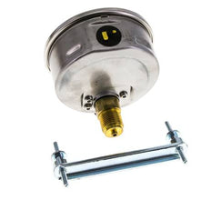 Manómetro de glicerina G1/2 conexión trasera -1 a 3 bar 100mm WIKA