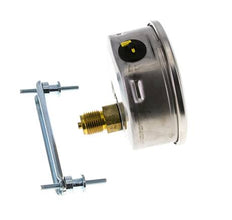 Manómetro de glicerina G1/2 conexión trasera -1 a 3 bar 100mm WIKA