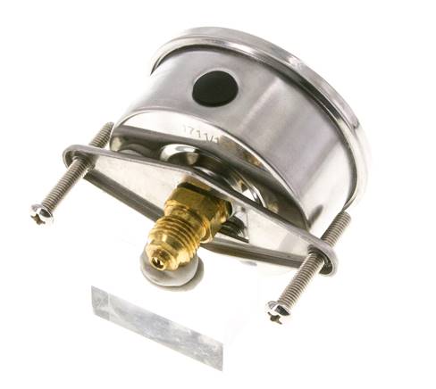 Manómetro de glicerina G1/4 conexión trasera -1 a 3 bar 63mm