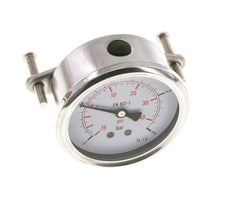 Manómetro de glicerina G1/4 conexión trasera -1 a 3 bar 63mm