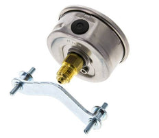 Manómetro de glicerina G1/4 conexión trasera 0 a 160 bar 63mm WIKA