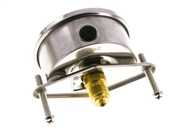 Manómetro de glicerina G1/4 conexión trasera 0 a 1 bar 63mm