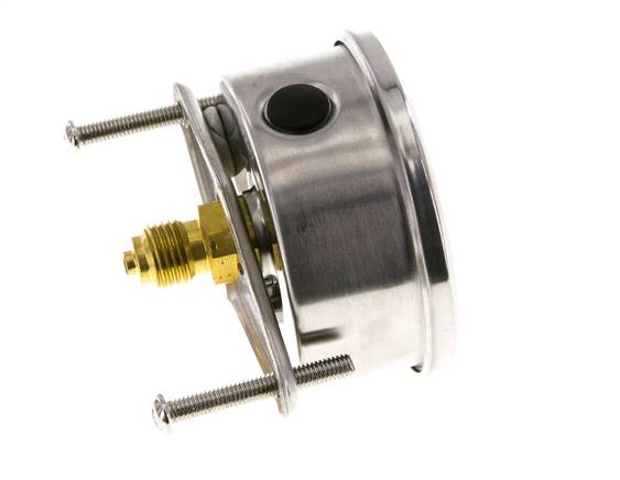 Manómetro de glicerina G1/4 conexión trasera 0 a 1 bar 63mm