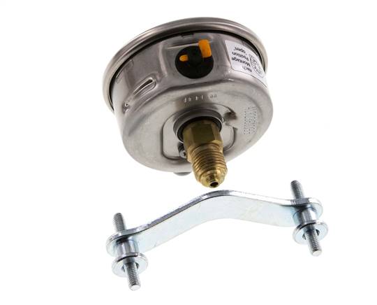 Manómetro de glicerina G1/4 conexión trasera -1 a 0 bar 63mm WIKA