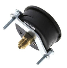 Manómetro de glicerina de plástico G1/4 conexión trasera 0 a 1 bar 63mm WIKA
