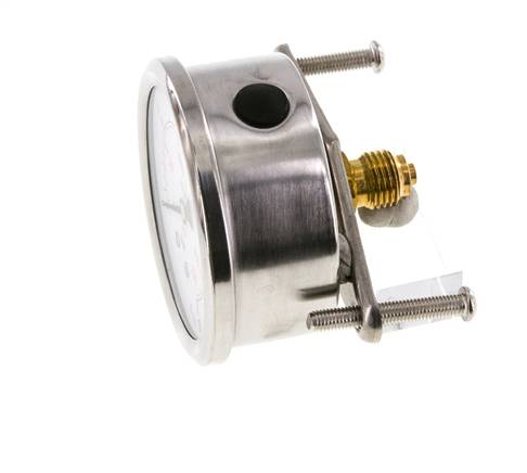 Manómetro de glicerina G1/4 conexión trasera 0 a 16 bar 63mm