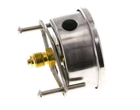 Manómetro de glicerina G1/4 conexión trasera -1 a 9 bar 63mm