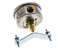 Manómetro de glicerina G1/4 conexión trasera -1 a 9 bar 63mm WIKA