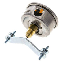 Manómetro de glicerina G1/4 conexión trasera -1 a 9 bar 63mm WIKA