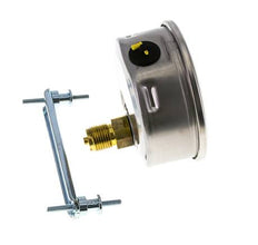 Manómetro de glicerina G1/2 conexión trasera 0 a 2,5 bar 100mm WIKA