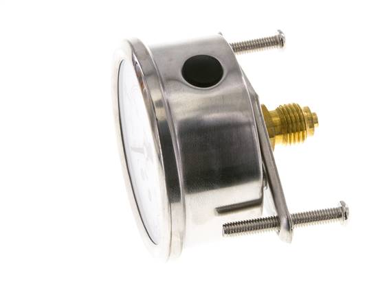 Manómetro de glicerina G1/4 conexión trasera 0 a 2,5 bar 63mm