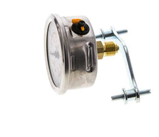 Manómetro de glicerina G1/4 conexión trasera 0 a 2,5 bar 63mm WIKA