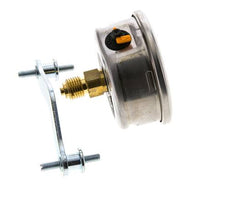 Manómetro de glicerina G1/4 conexión trasera 0 a 2,5 bar 63mm WIKA