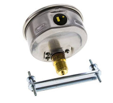 Manómetro de glicerina G1/2 conexión trasera 0 a 250 bar 100mm WIKA