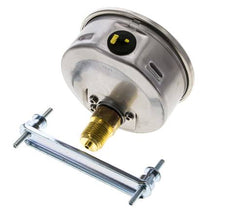 Manómetro de glicerina G1/2 conexión trasera 0 a 250 bar 100mm WIKA