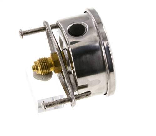 Manómetro de glicerina G1/4 conexión trasera 0 a 250 bar 63mm