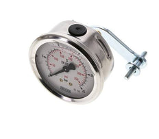 Manómetro de glicerina G1/4 conexión trasera 0 a 25 bar 63mm WIKA