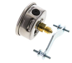 Manómetro de glicerina G1/4 conexión trasera 0 a 25 bar 63mm WIKA
