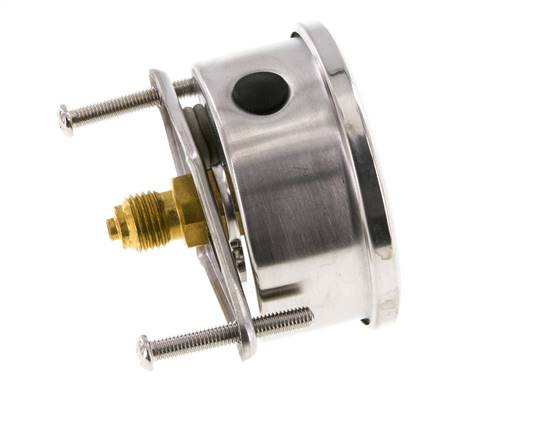 Manómetro de glicerina G1/4 conexión trasera 0 a 400 bar 63mm