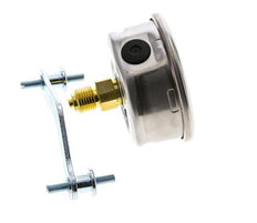 Manómetro de glicerina G1/4 conexión trasera 0 a 400 bar 63mm WIKA