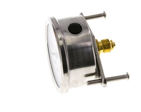 Manómetro de glicerina G1/4 conexión trasera 0 a 40 bar 63mm