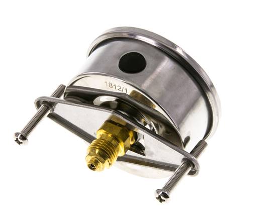 Manómetro de glicerina G1/4 conexión trasera 0 a 40 bar 63mm